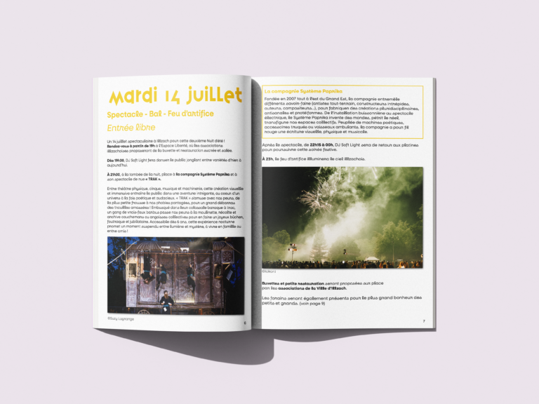 Mockup dossier de presse nuits d'été